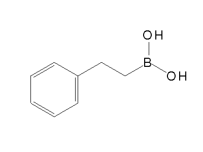 Chemical structure of phenethylboronic acid