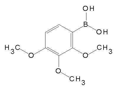 Chemical structure of Trimethoxyphenylboronic acid