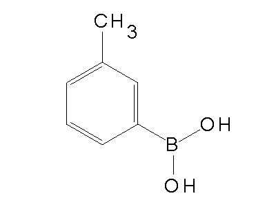Chemical structure of m-Tolylboronic acid