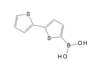 Chemical structure of 2,2'-bithienyl-5'-boronic acid