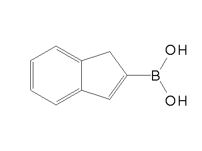Chemical structure of 2-indeneboronic acid