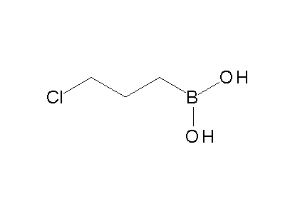 Chemical structure of (3-Chlor-propyl)-dihydroxy-boran