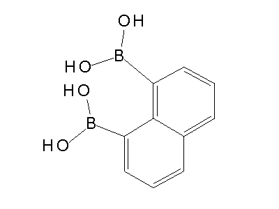Chemical structure of 1,8-naphthyleneboronic acid