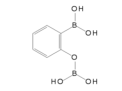 Chemical structure of (2-boronooxyphenyl)boronic acid