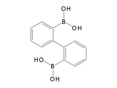 Chemical structure of 2,2'-biphenyl boronic acid