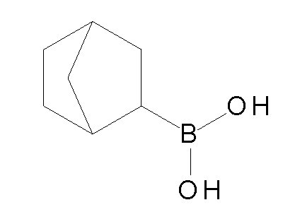 Chemical structure of 2-norbornylboronic acid