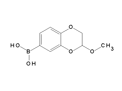 Chemical structure of 2,3-dihydrobenzo[1,4]dioxine-7-boronic acid