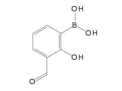Chemical structure of 3-boronylsalicylaldehyde