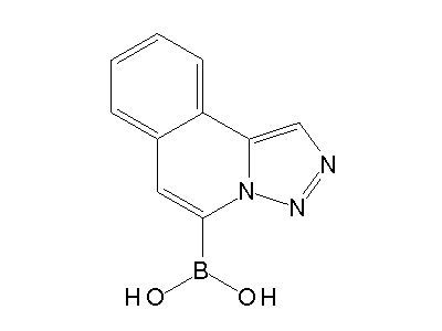 Chemical structure of triazolo[5,1-a]isoquinolin-5-ylboronic acid