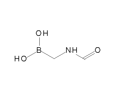 Chemical structure of Formamidomethylboronic acid