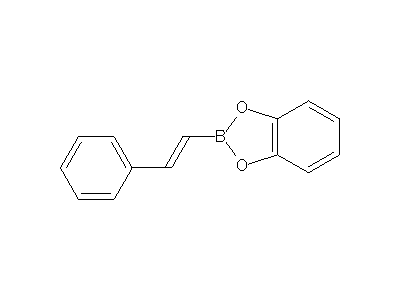 Chemical structure of Styryl-1,3,2-benzodioxaborole