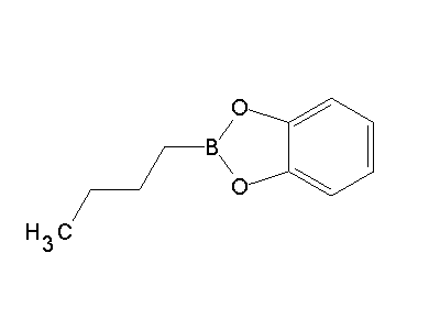 Chemical structure of n-butylcatecholborane