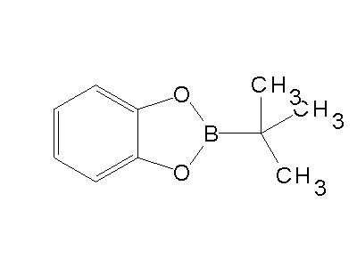 Chemical structure of o-Phenylen-t-butylboranat