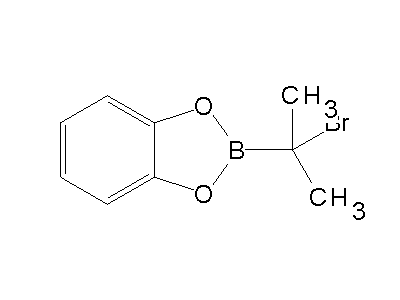 Chemical structure of 2-(2-bromopropan-2-yl)benzo[d][1,3,2]dioxaborole