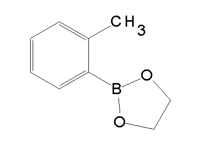 Chemical structure of 2-o-tolyl-1,3,2-dioxaborolane