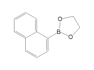 Chemical structure of 2-(1-naphthyl)-1,3,2-dioxaborolane