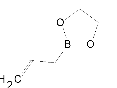 Chemical structure of 2-Allyl-1,3,2-dioxaborolan