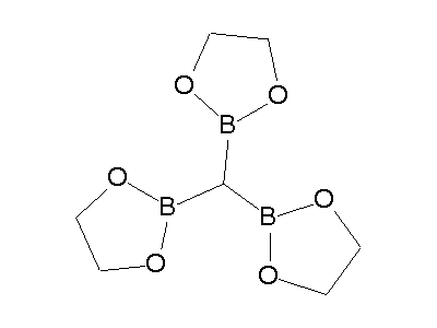 Chemical structure of Tris(ethylendioxyboryl)methane