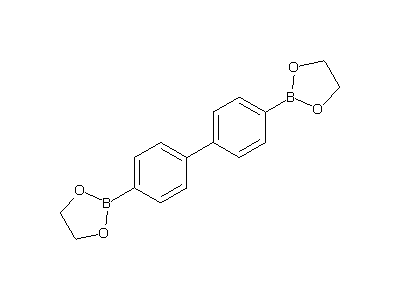 Chemical structure of 4,4'-bis(1,3,2-dioxaborolanyl)biphenyl