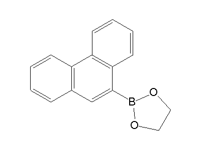Chemical structure of 2-(phenanthren-9-yl)-1,3,2-dioxaborolane