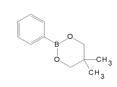 Chemical structure of phenylboronic acid neopentyl ester