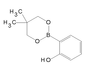 Chemical structure of 2-(5,5-dimethyl-[1,3,2]dioxaborinan-2-yl)-phenol