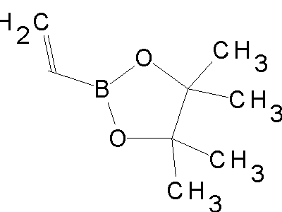Chemical structure of Vinylboronic acid pinacol ester
