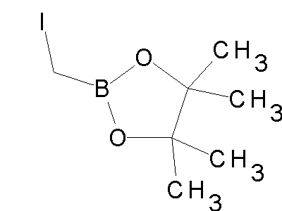 Chemical structure of pinacolboratamethylene iodide