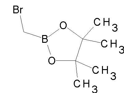 Chemical structure of pinacol bromomethylboronate