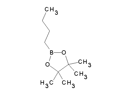 Chemical structure of Butylboronic acid pinacol ester