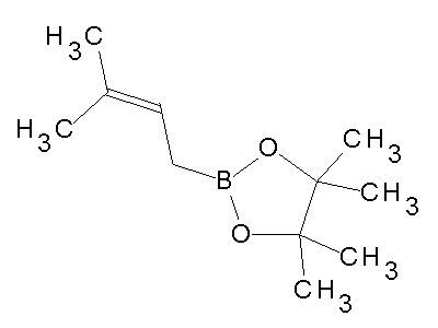 Chemical structure of prenyl pinacol  boronate
