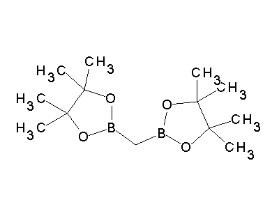 Chemical structure of bis(4,4,5,5-tetramethyl-1,3,2-dioxaborolan-2-yl)methane