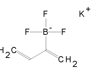 Chemical structure of potassium 1,3-dienyl trifluoroborate