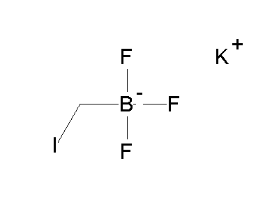 Chemical structure of potassium iodomethyltrifluoroborate