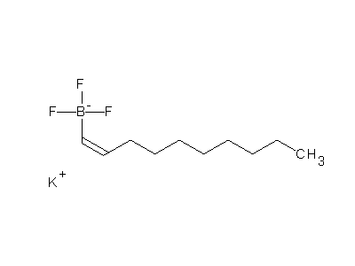Chemical structure of potassium (Z)-1-decenyltrifluoroborate